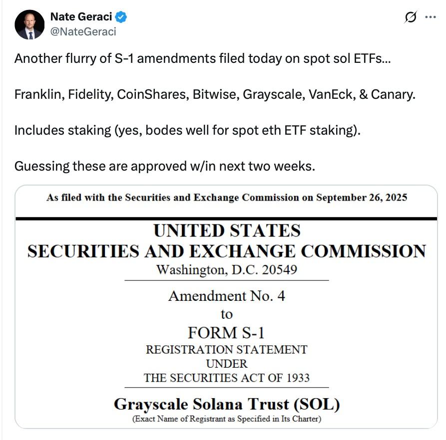 تایید ای تی اف استیکینگ سولانا