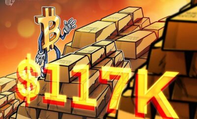 پیروی بیت کوین از طلا؛ قیمت BTC به 117 هزار دلار نزدیک می شود
