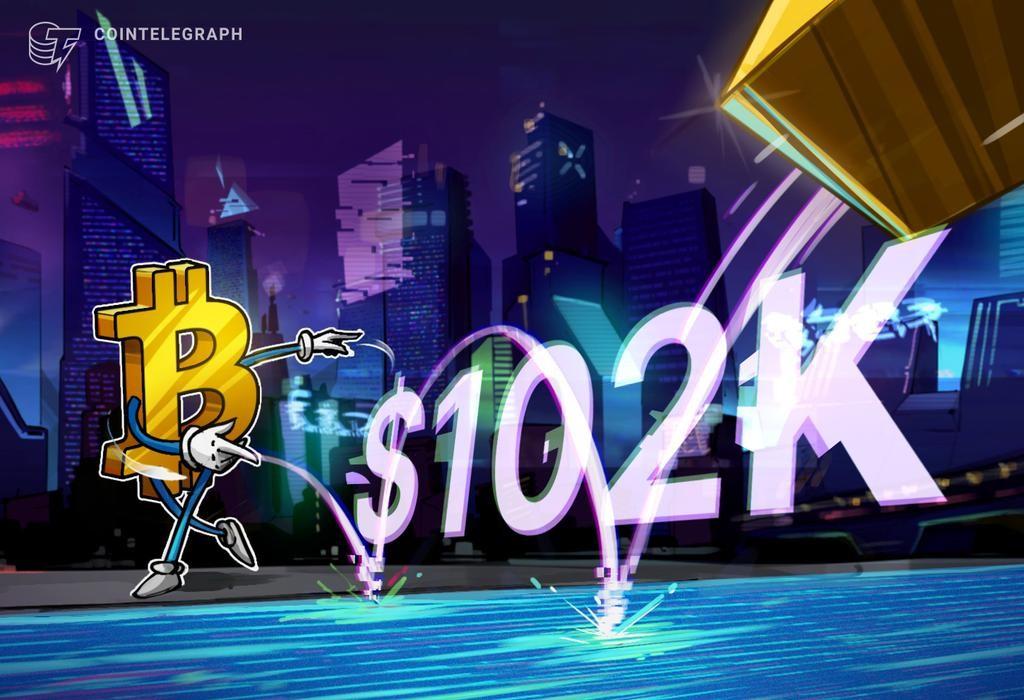 ریزش احتمالی بیت کوین تا 102 هزار دلار؛ نگرانی معامله گران و صعود بی سابقه طلا