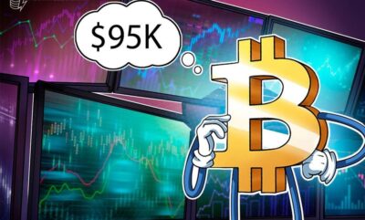 تحلیل افت قیمت بیت کوین؛ احتمال سقوط تا 95 هزار دلار با وجود سیگنال های صعودی RSI