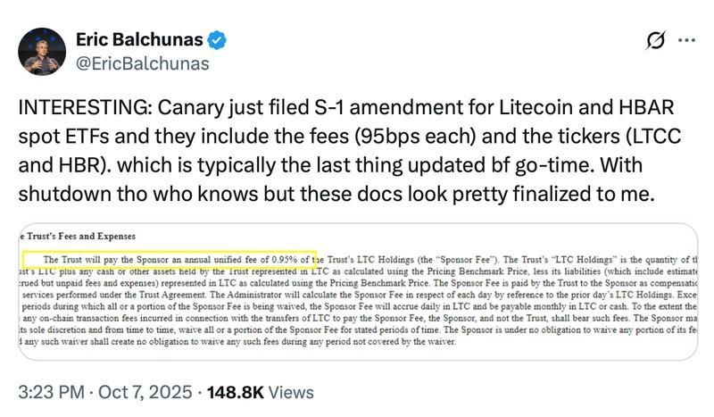 US Government, United States, تعطیلی دولت و ETF رمزارز