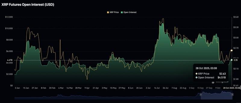 پیش بینی قیمت ریپل - ارزش معاملات باز XRP