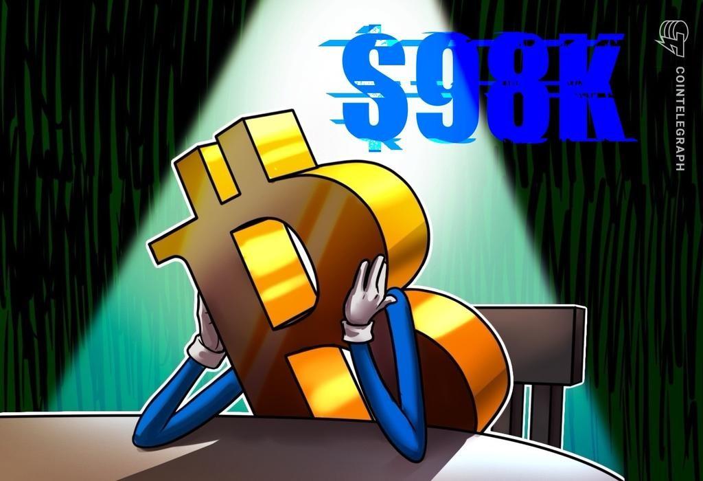 تحلیل خطر ریزش بیت کوین به 98 هزار دلار؛ آیا انتظار بازگشت داریم؟