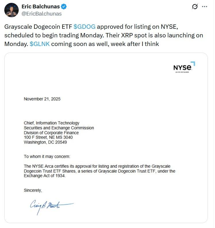 تایید ETF دوج کوین ریپل