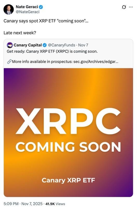 گمانه زنی درباره لیست شدن ETF ریپل و تاثیر SEC