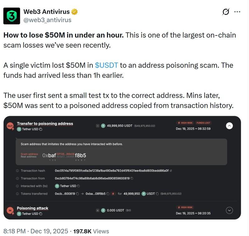 نمونه کلاهبرداری کپی آدرس و فریب کاربر
