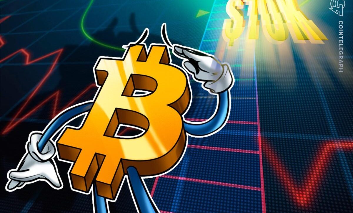 تحلیل قیمت بیت کوین و بازگشت به بالای 70 هزار دلار در بسته شدن هفتگی